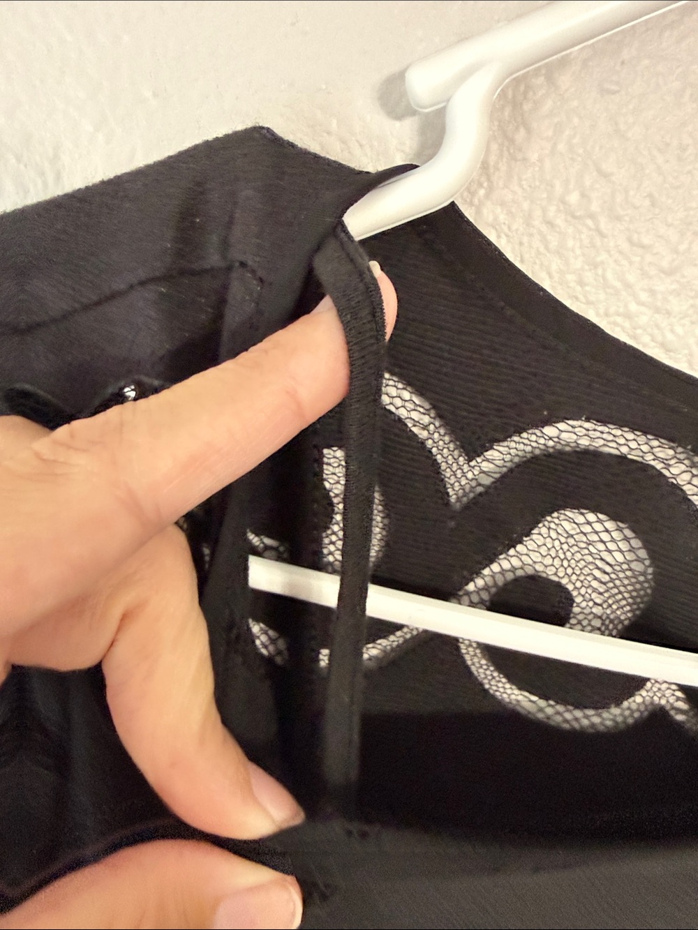 Banana Republic Black Lace Short Sleeve Blouse - Picture 6 of 10
